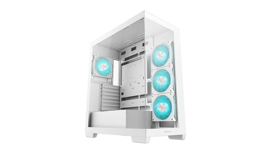 Gabinetes Gaming DeepCool CG580 4F WH